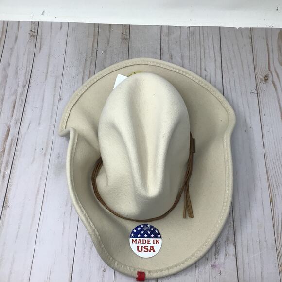 Stetson Mens Gus Soft Wool Crushable Cowboy Hat Silverbelly Color Size Large - Picture 5 of 7